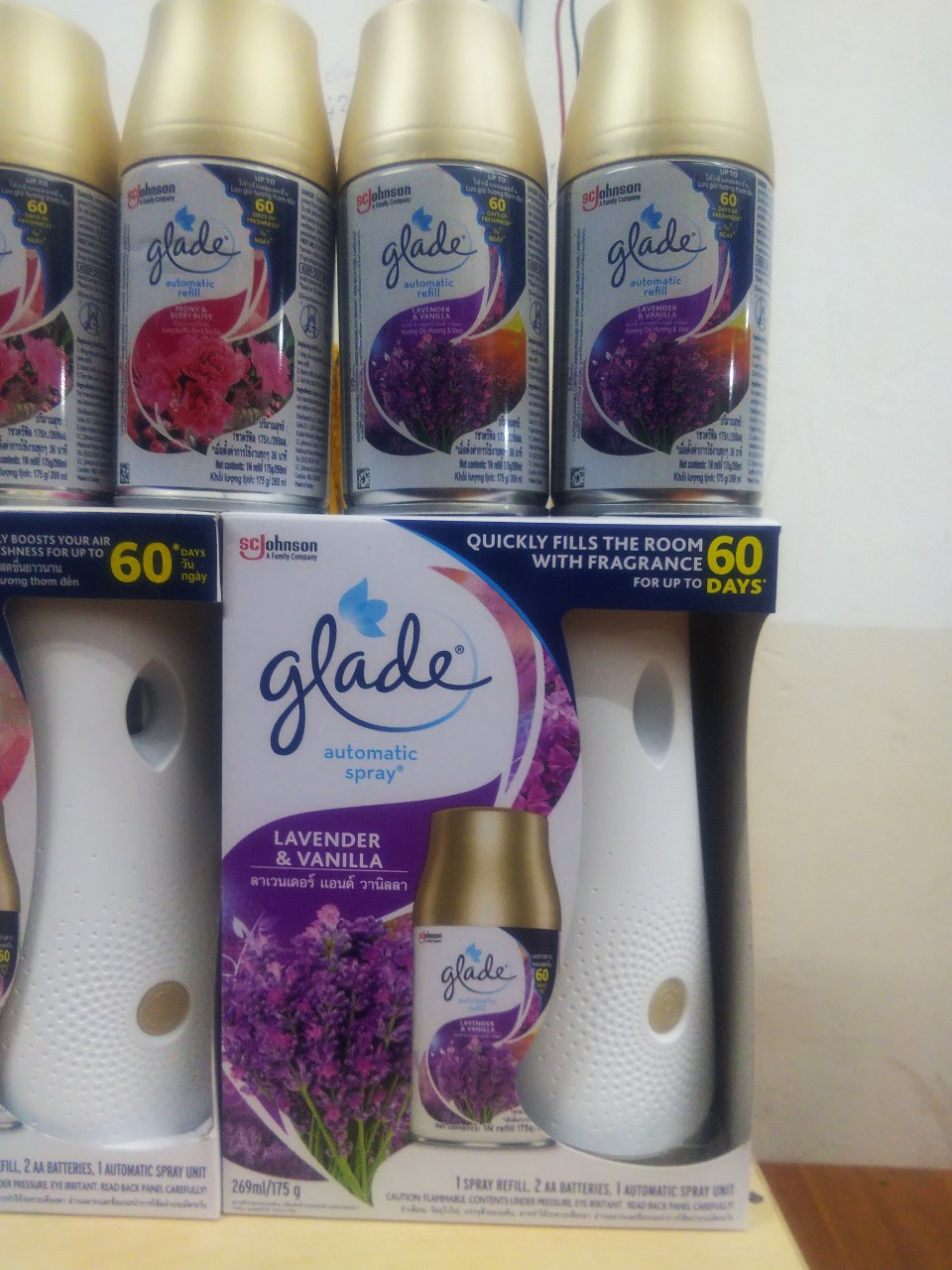Bộ xịt phòng tự động Glade Thái Lan