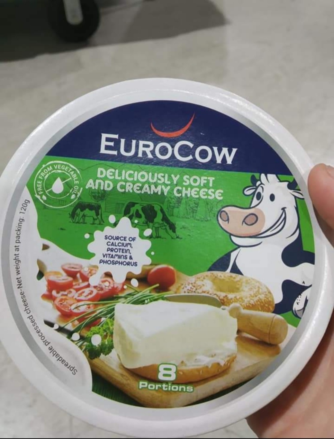 [HCM]Phô mai EUROCOW Pháp 8 miếng