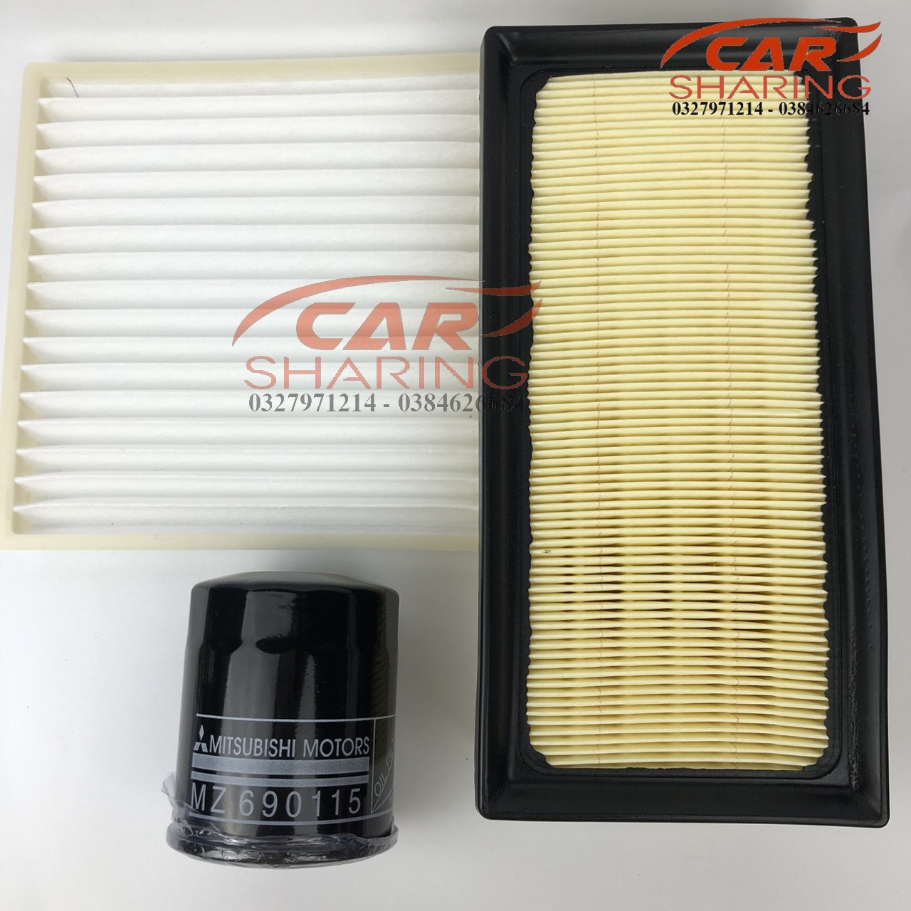 COMBO 3 LỌC DÙNG CHO XE MITSU XPANDER ( LỌC GIÓ ĐỘNG CƠ , LỌC LẠNH , LỌC NHỚT) -OEM