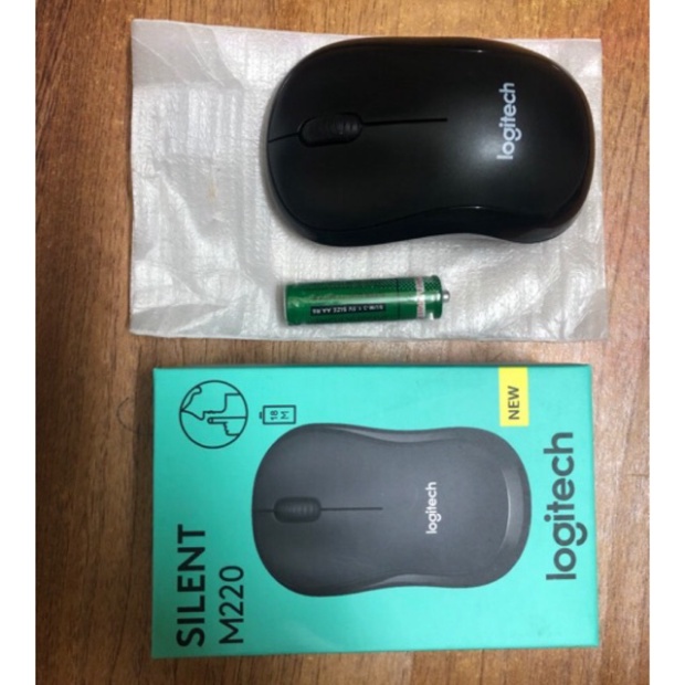 Chuột không dây Silent Logitech M220 giảm tiếng ồn khi nhấn