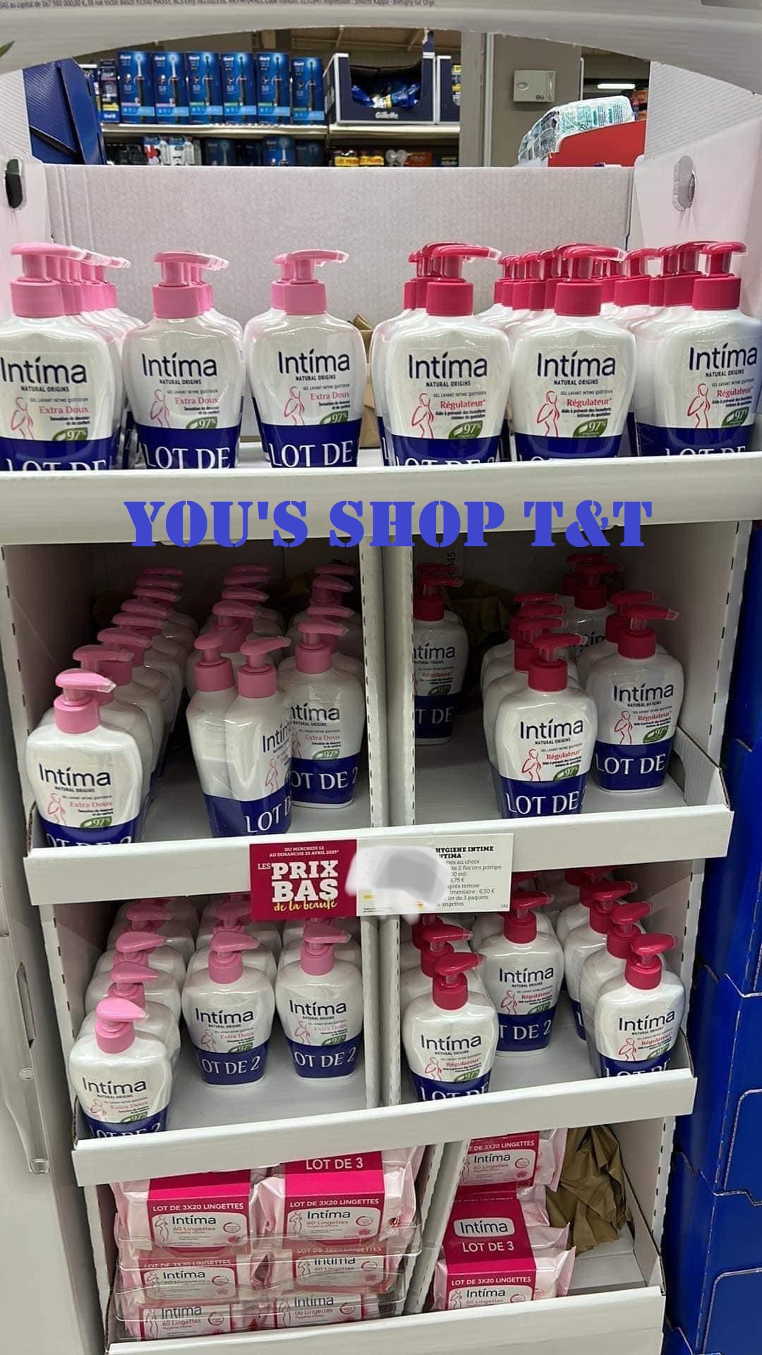[Made in French] Intima feminine hygiene solution mild benign pH 5.5 extremely safe 200ml