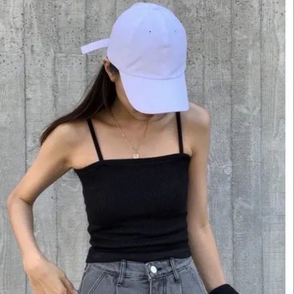 Áo Thun Nữ 2 Dây Bigsize 50-95 Kg Chất Borrip cotton
