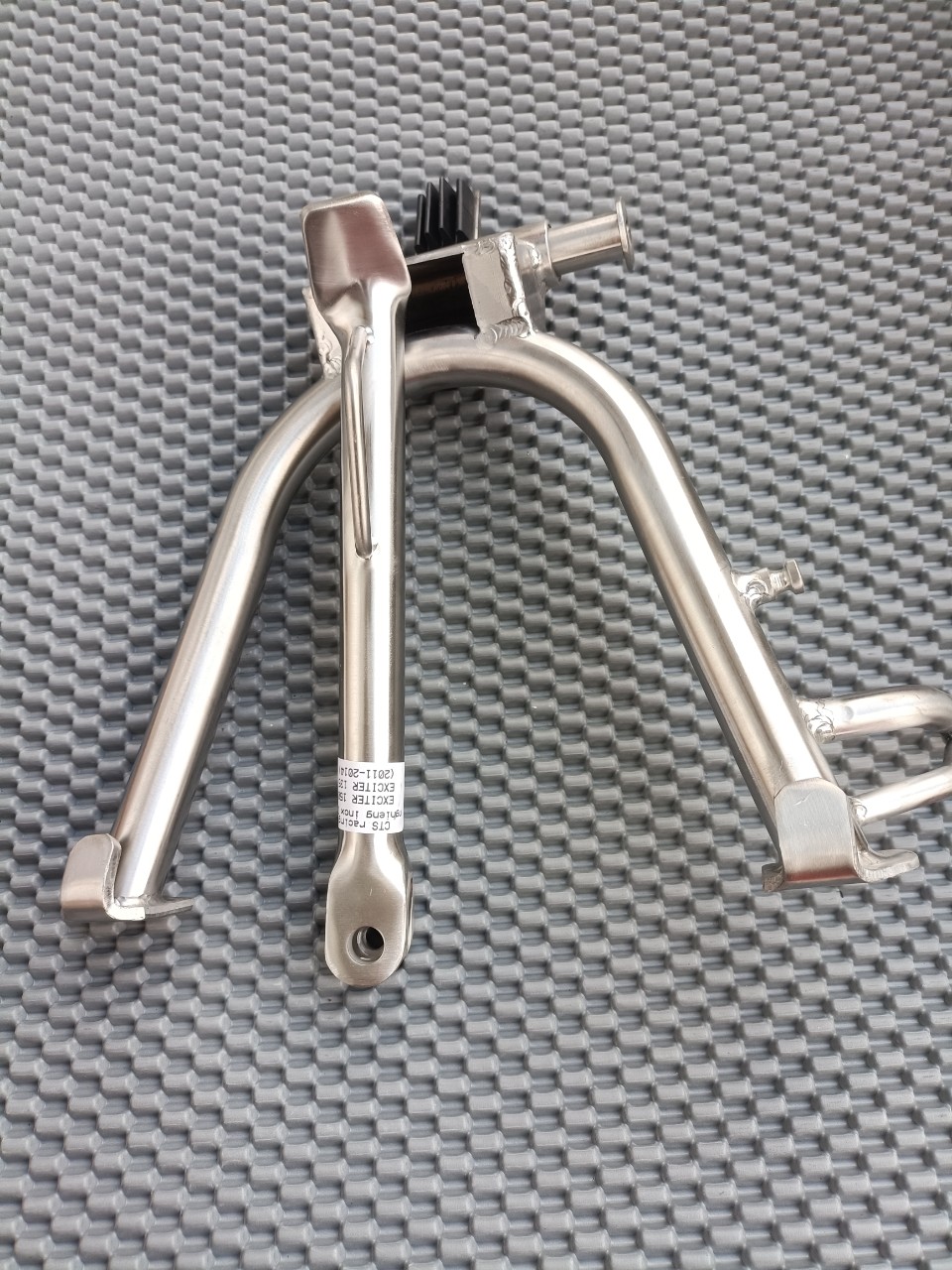 Bộ chống đứng và chống nghiêng gắn xe Ex150, Ex135 inox 304 đặc