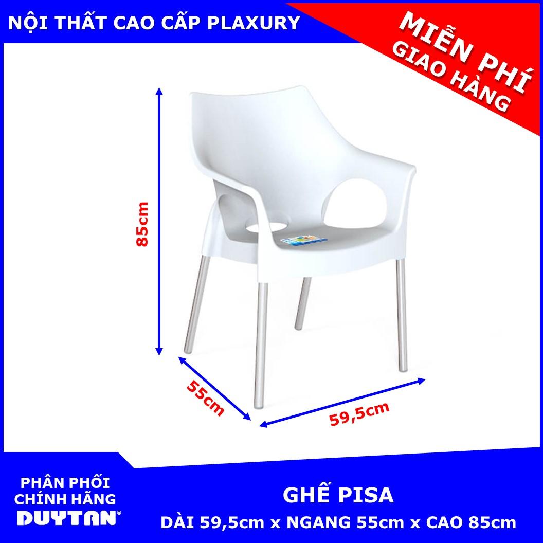 High Quality Plastic PISA Leisure Chair From DuyTan Plastic suitable for restaurant, coffee shop