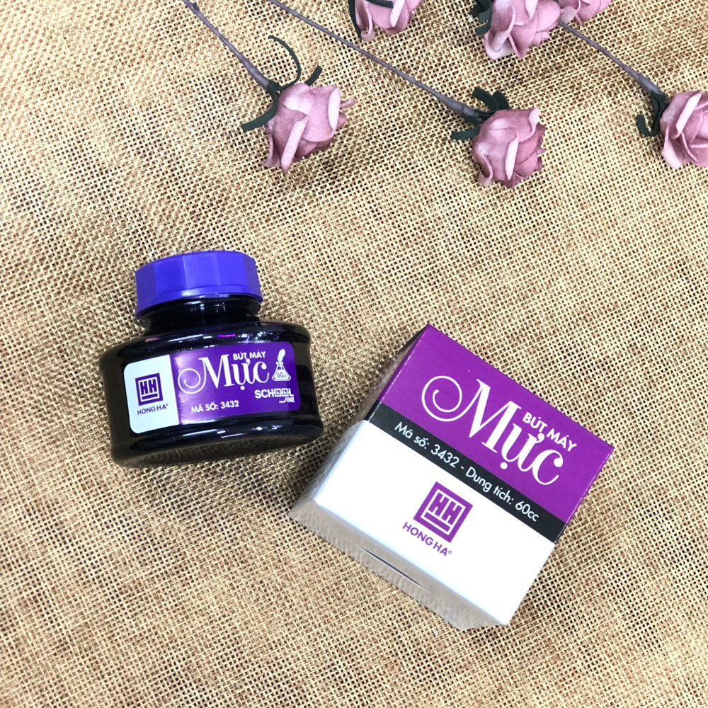 Hộp Mực tím 60ml Hồng Hà 3432 (6/216) (Hộp)