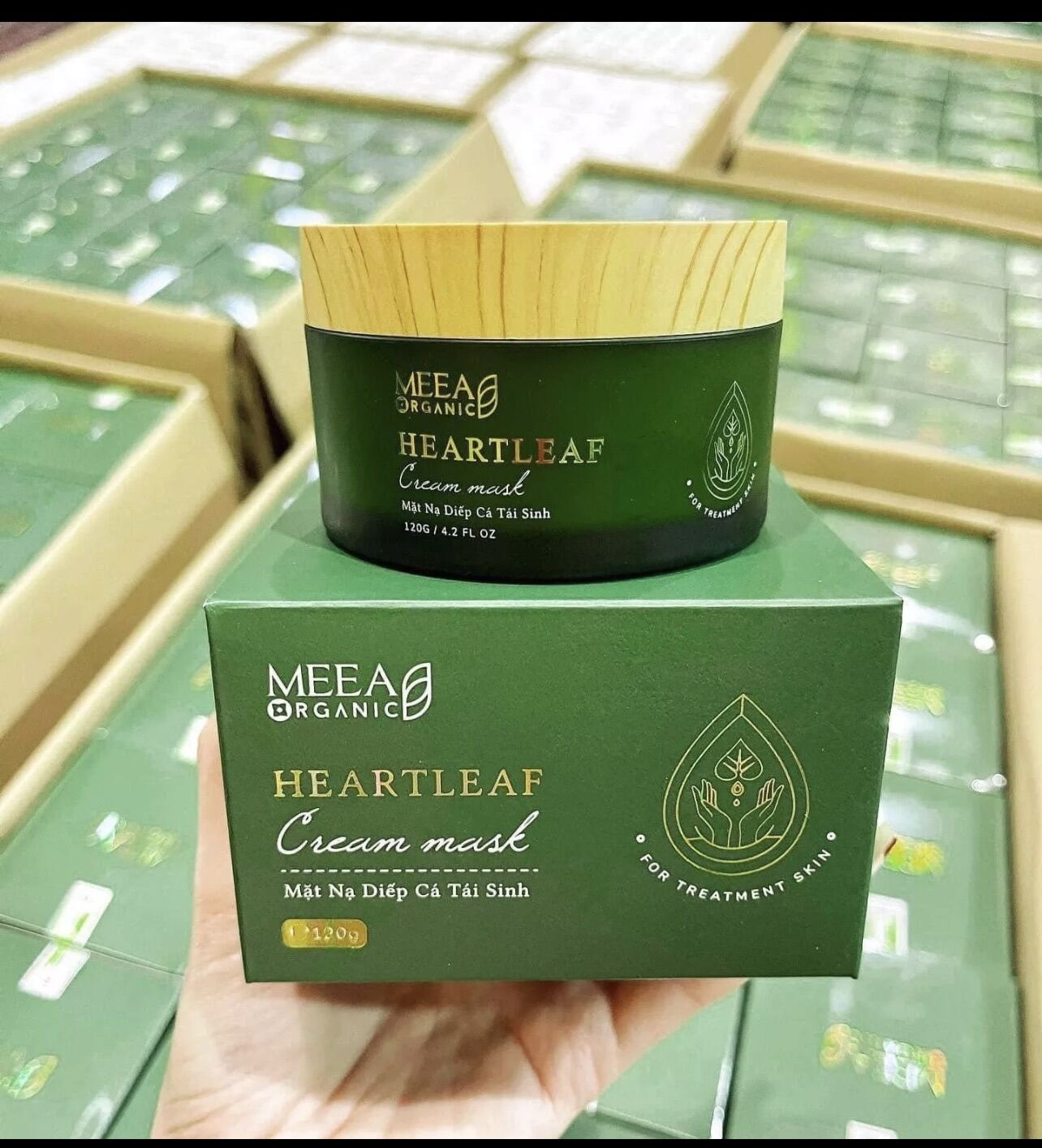 Mặt nạ diếp cá tái Meea 120g