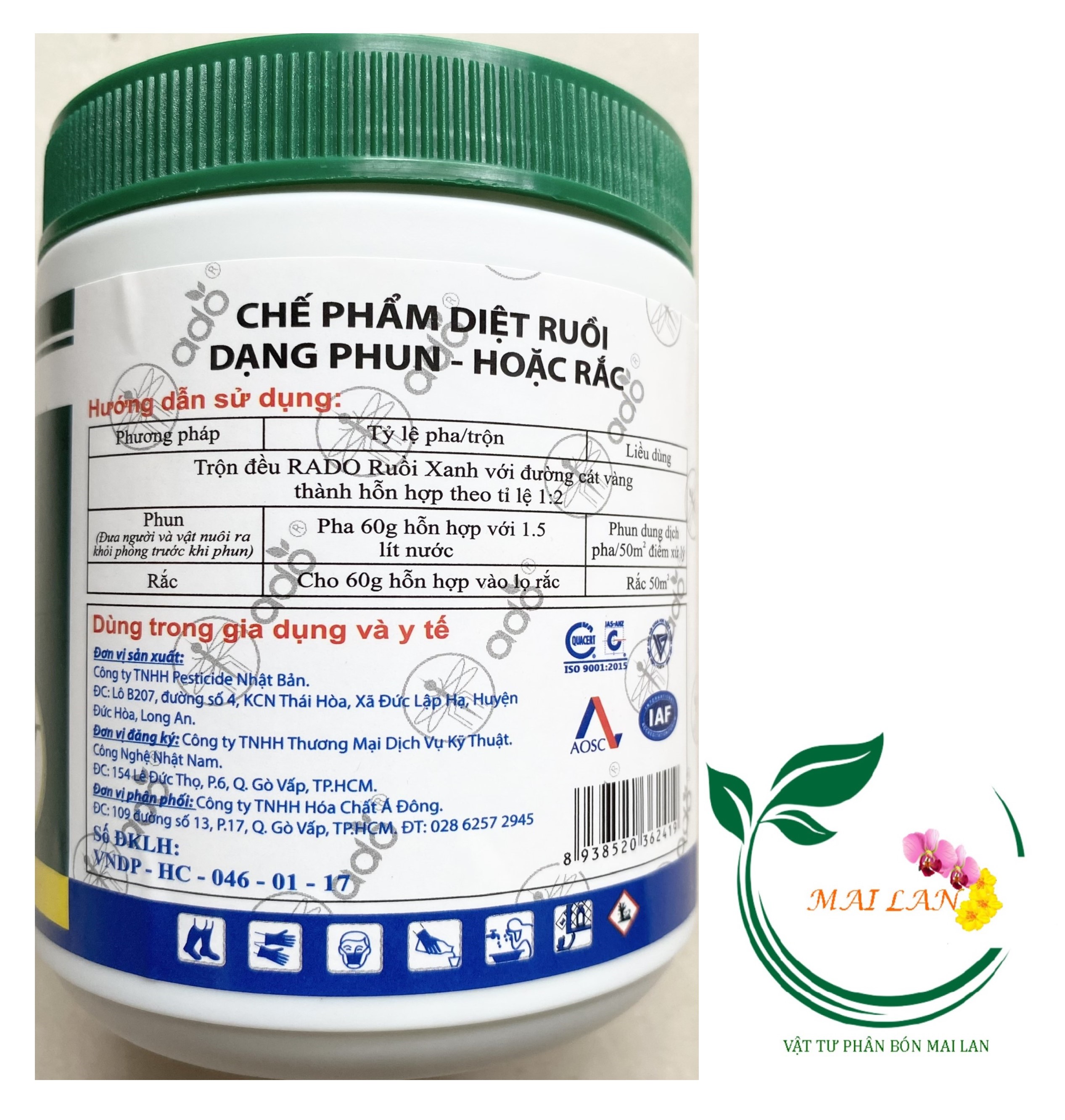Rado - Trừ Ruồi Xanh - #125B# 500g