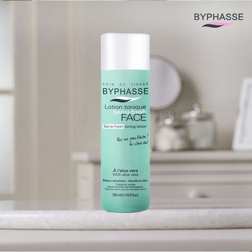 [HCM]Nước Hoa Hồng Xanh 500ml Byphasse