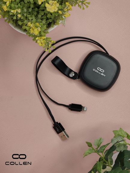 Cáp sạc iphone dạng rút gọn