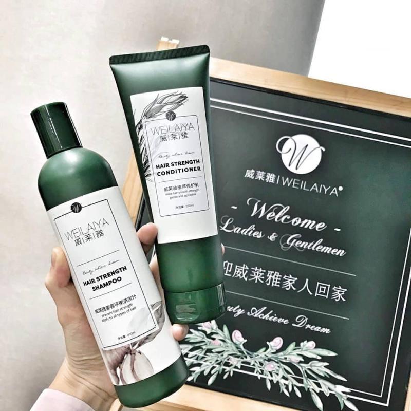 Gội Xả Gừng Weilaiya kích thích mọc tóc mẫu mới (Tặng Set Mini)