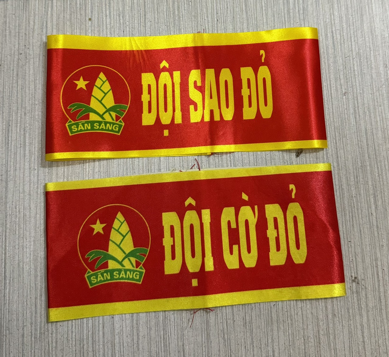 COMBO 5 CÁI Băng cờ đỏ, băng đeo tay