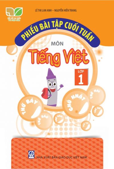 Phiếu bài tập cuối tuần môn Tiếng Việt 1