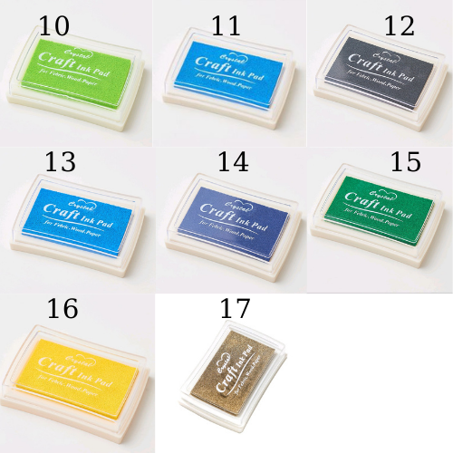 Mực dấu 1 màu Craft ink pad 7.2cm x 5.2cm