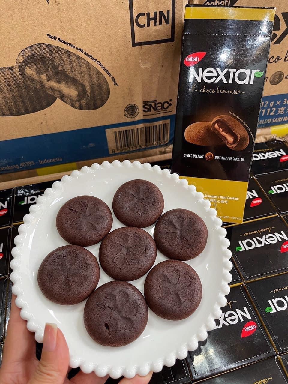 [HCM][DATE MỚI] Bánh Nextar Chocolate/Hộp 112gr-8 cái