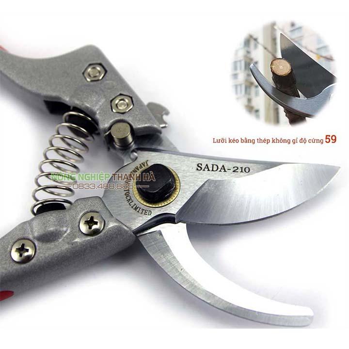 Kéo cắt cành Sada 210 Nhật Bản - Loại 1