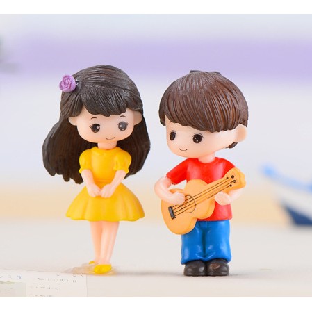 Cặp Đôi Bạn Trẻ Mô Hình Trang Trí