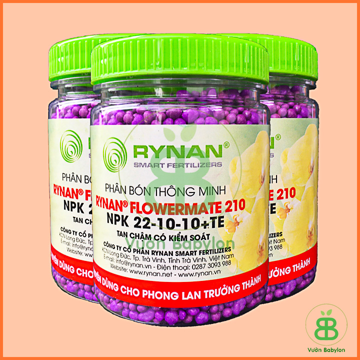 Phân Bón Chậm Tan - Phân Tan Chậm Thông Minh Cho Lan RYNAN 210