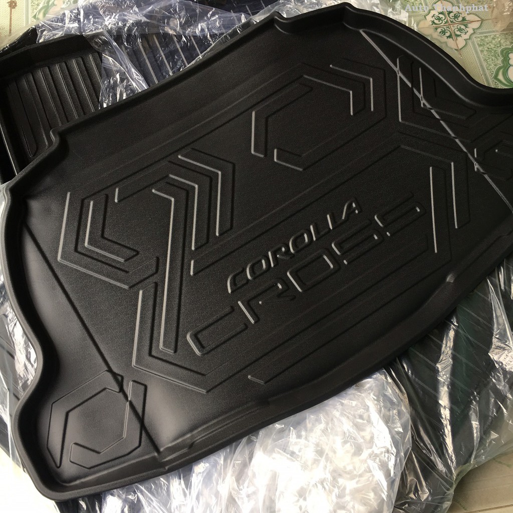 Lót cốp Toyota Corolla Cross 2020, 2021 chất liệu nhựa dẻo TPU