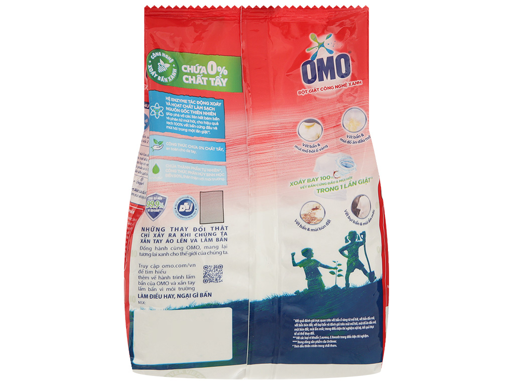 [Freeship] Bột Giặt Omo hệ bọt thông minh mới