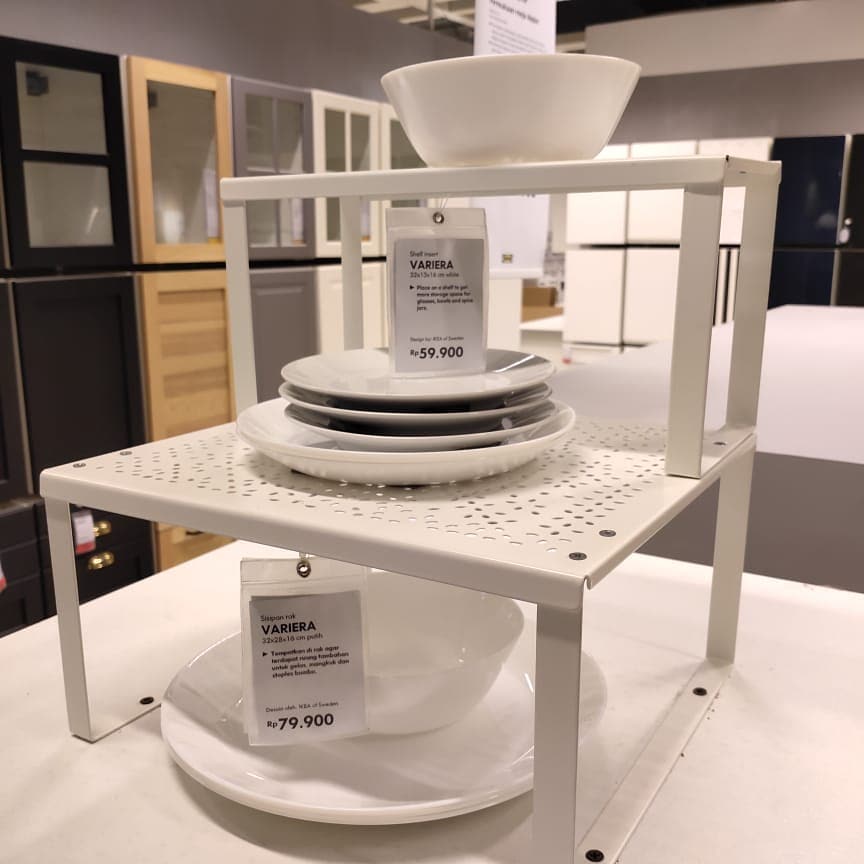 Kệ chia tầng tủ bếp IKEA Variera - To