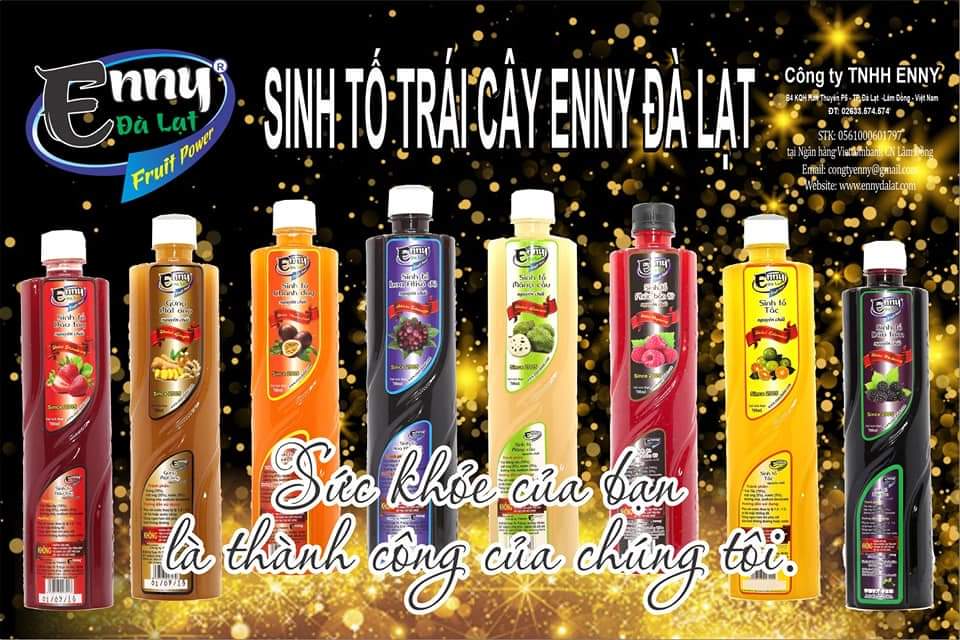 Sinh tố TẮC 700ml ENNY Đà Lạt