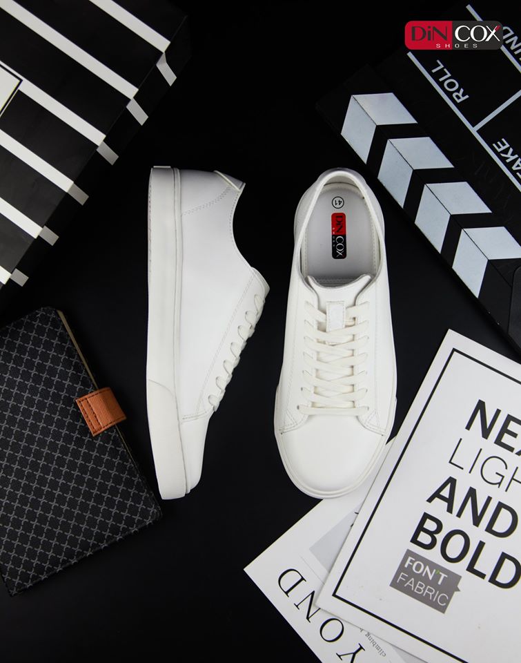 [HCM]Giày sneaker DINCOX D34 white