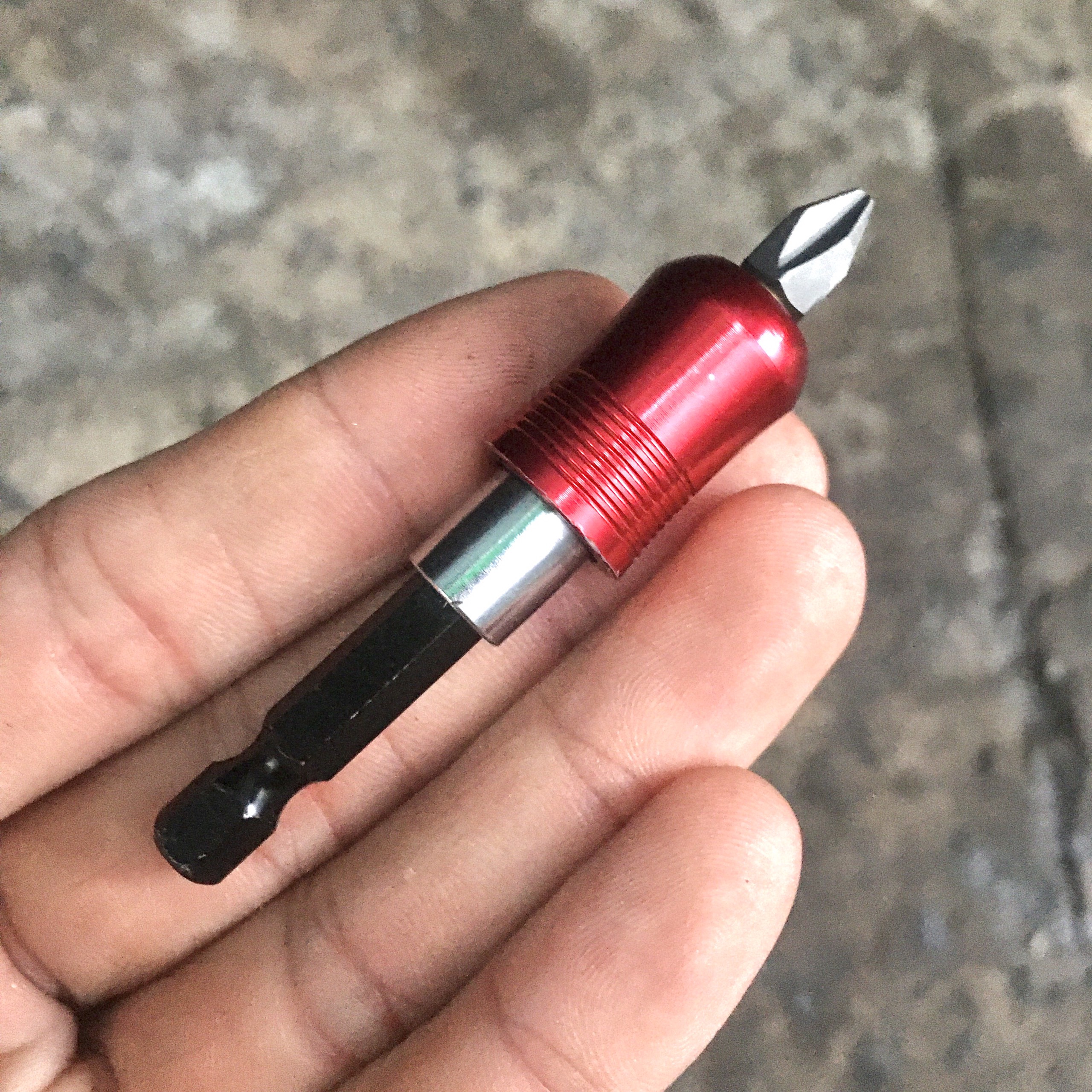 Đầu Nối Vít Nhanh Màu Đỏ Dài 6cm