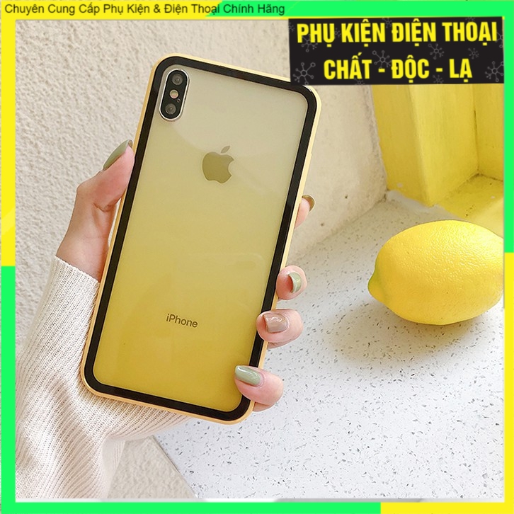 Ốp lưng iphone Ombre Giả Kính 7 Màu 6/6plus/6s/6s plus/6/7/7plus/8/8plus