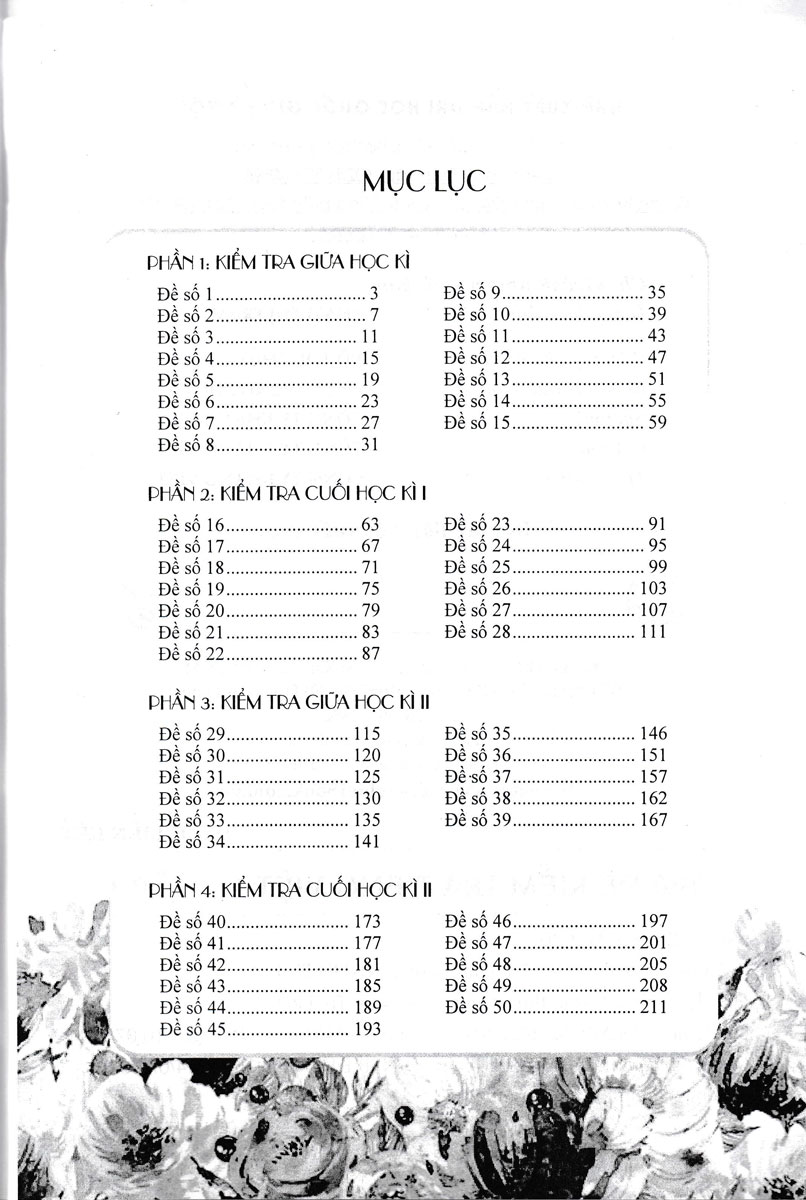 100 ĐỀ KIỂM TRA TIẾNG VIỆT 1 TẬP 1 (BIÊN SOẠN THEO CHƯƠNG TRÌNH MỚI) - TỪ ĐỀ SỐ 1 ĐẾN ĐỀ SỐ 50