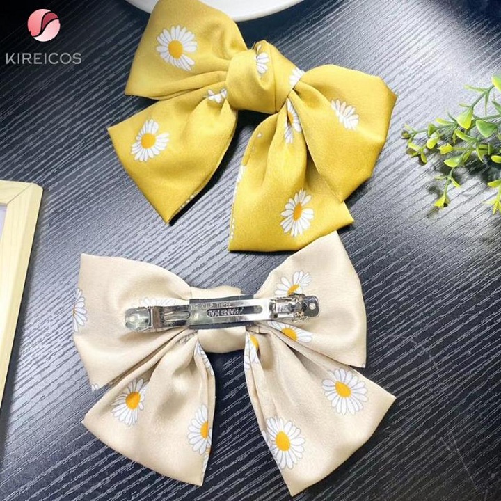 [HCM]Kẹp Nơ Tiểu Thư Cúc khuyết Hot Trend