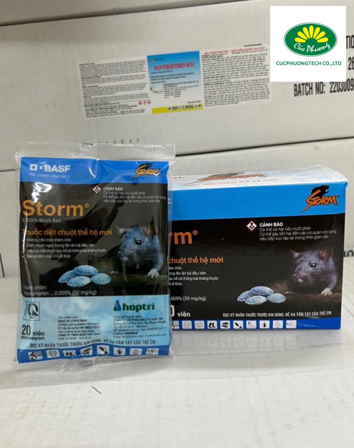Thuốc chuột Storm 0.005%