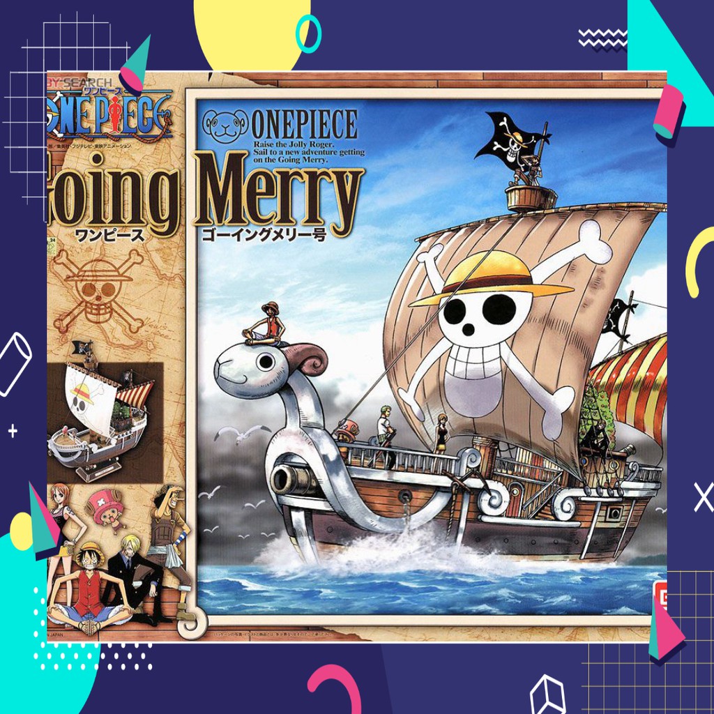 Mô hình lắp ráp Going Merry Plastic model Bandai - One Piece