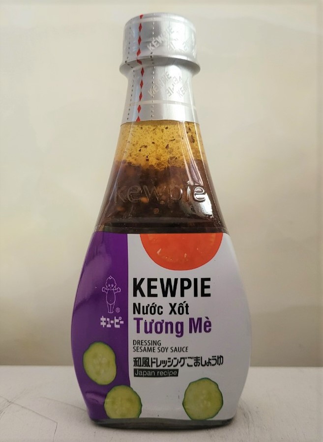 [Chai 210ml] NƯỚC XỐT TƯƠNG MÈ [VN] KEWPIE Dressing Sesame Soy Sauce