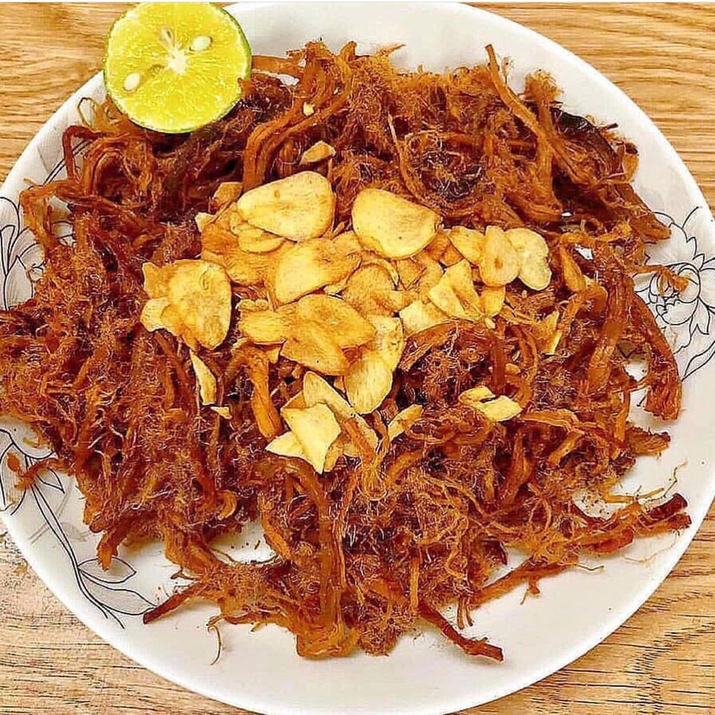 1kg khô heo cháy tỏi thơm ngon