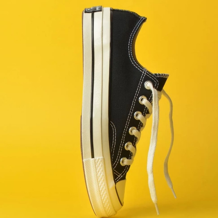 Giày Converse Chuck 1970s thấp cổ màu đen ( Tặng túi cv + bill + tất)