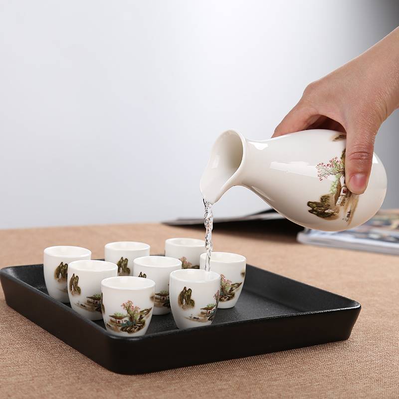 Bộ Chum (bình) + 06 chén