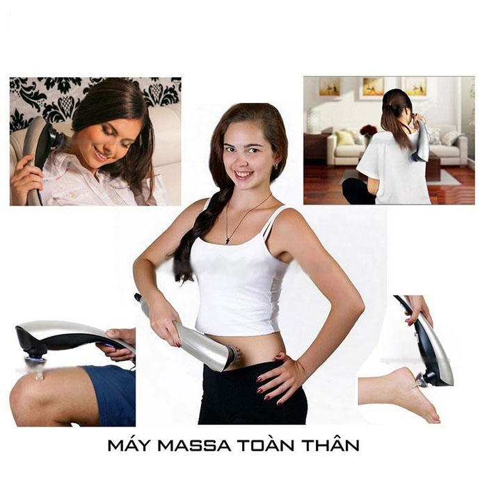 Máy mát-xa cầm tay  3 đầu King Massger LC-2007AA