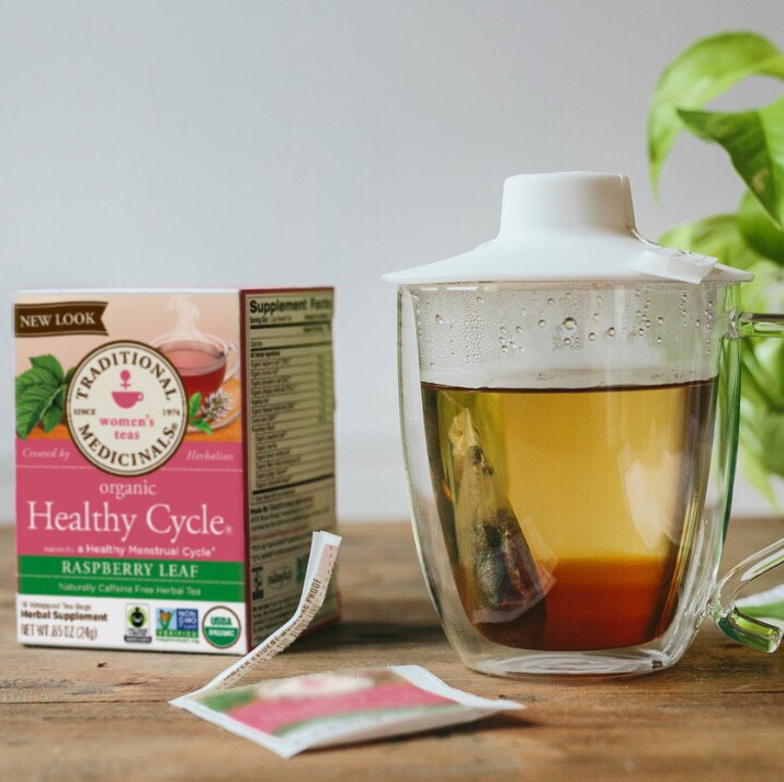 Combo trà kombucha và trà Healthy cycle