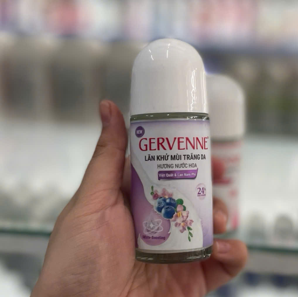 Chai lăn khử mùi GERVENNE 50ML