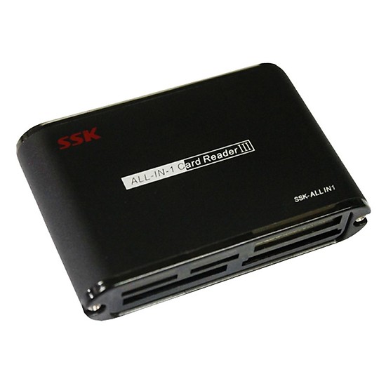 Đầu đọc thẻ nhớ đa năng SSK All In 1 Card Reader III