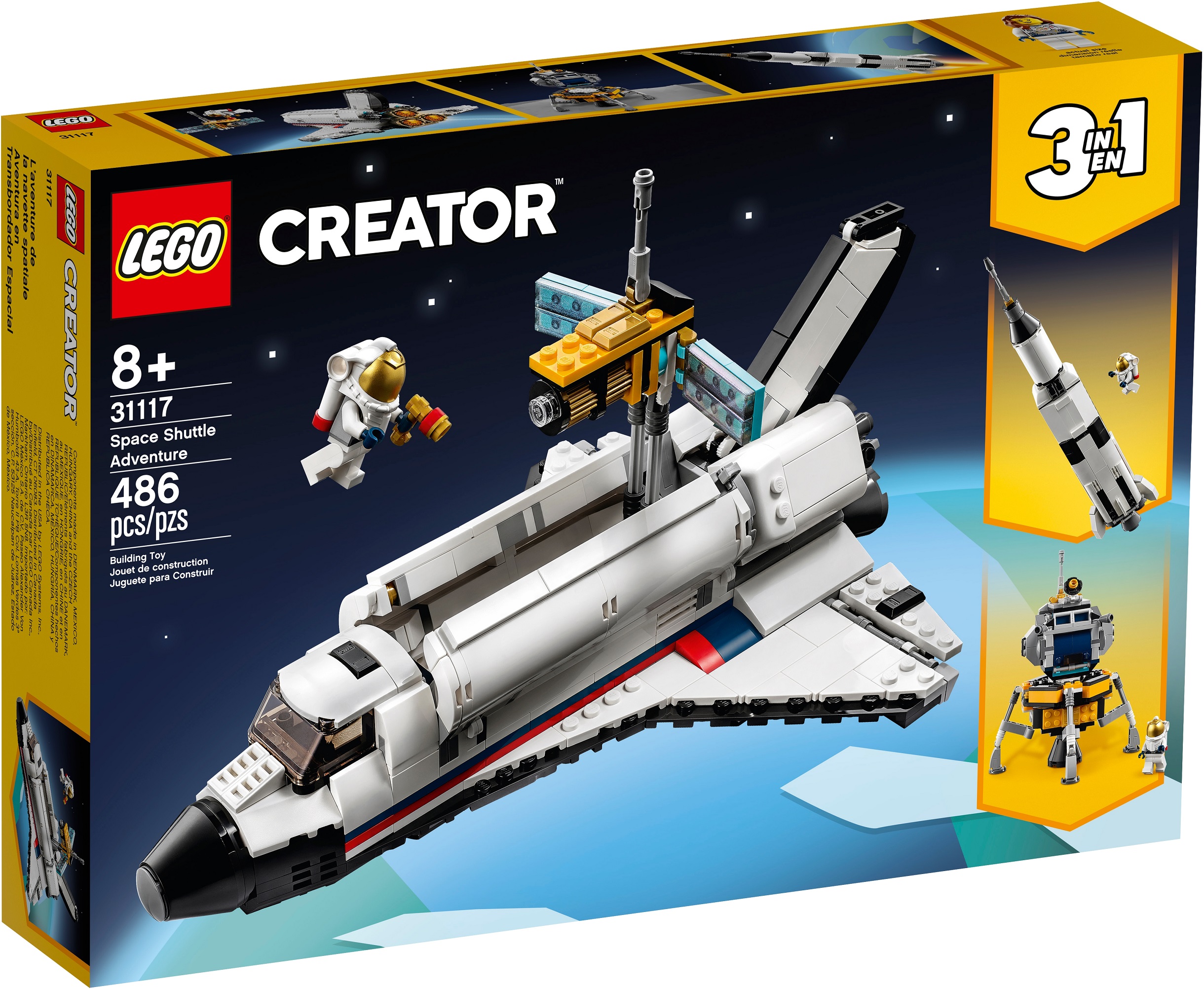 BRICK4U LEGO CREATOR 3in1 31117 CUỘC DU HÀNH VỚI TÀU CON