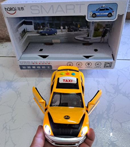 ĐỒ CHƠI MÔ HÌNH XE TAXI TỈ LỆ 1:16