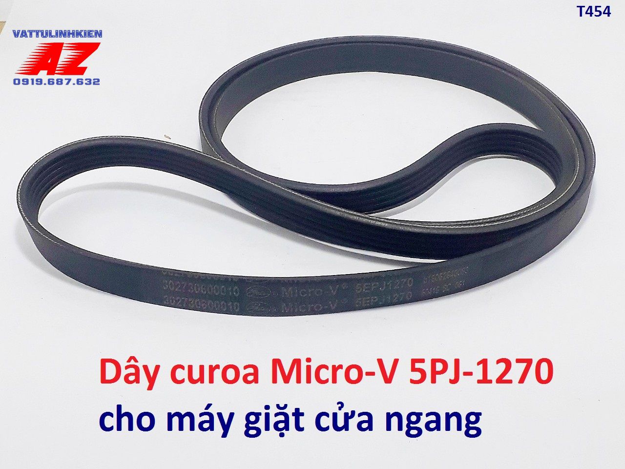 Dây curoa máy giặt SAMSUNG - ELECTROLUX loại 5 rãnh 5PJ-1270E