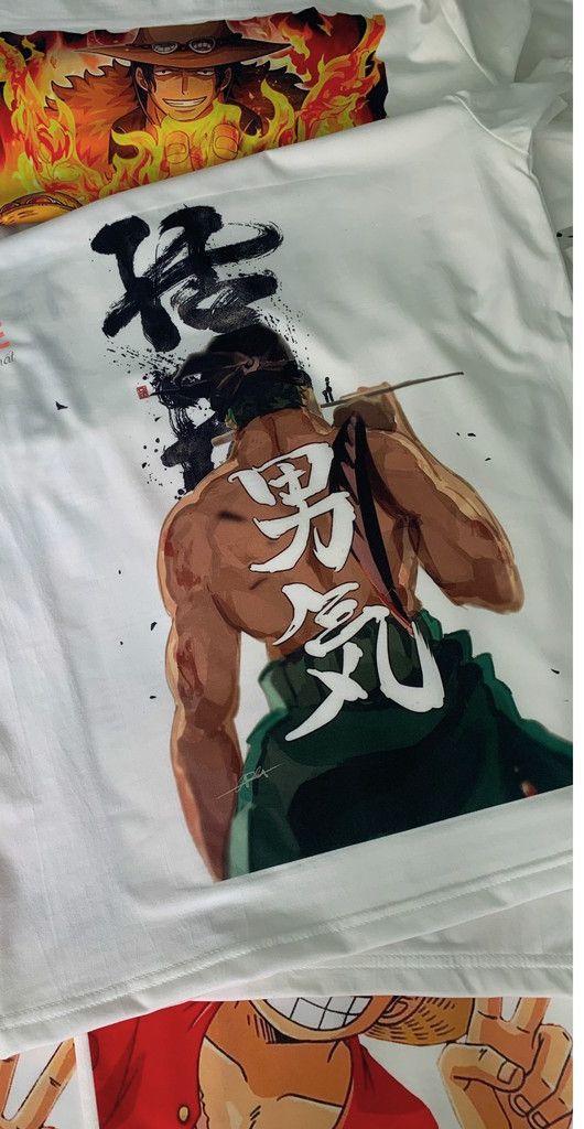 [HCM]ÁO THUN RORONOA ZORO ONE PIECE CỰC CHẤT đủ size