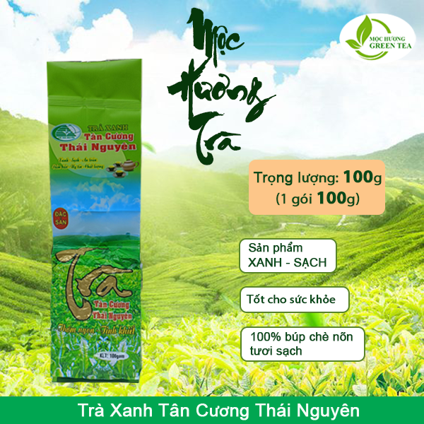 Trà tân cương thái nguyên loại nõn 100g nước xanh hậu đượm sườn xanh, trà xanh mộc hương trà trà nõn tân cương thái nguyên 100g
