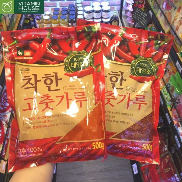 Ớt bột làm kim chi mịn 500g