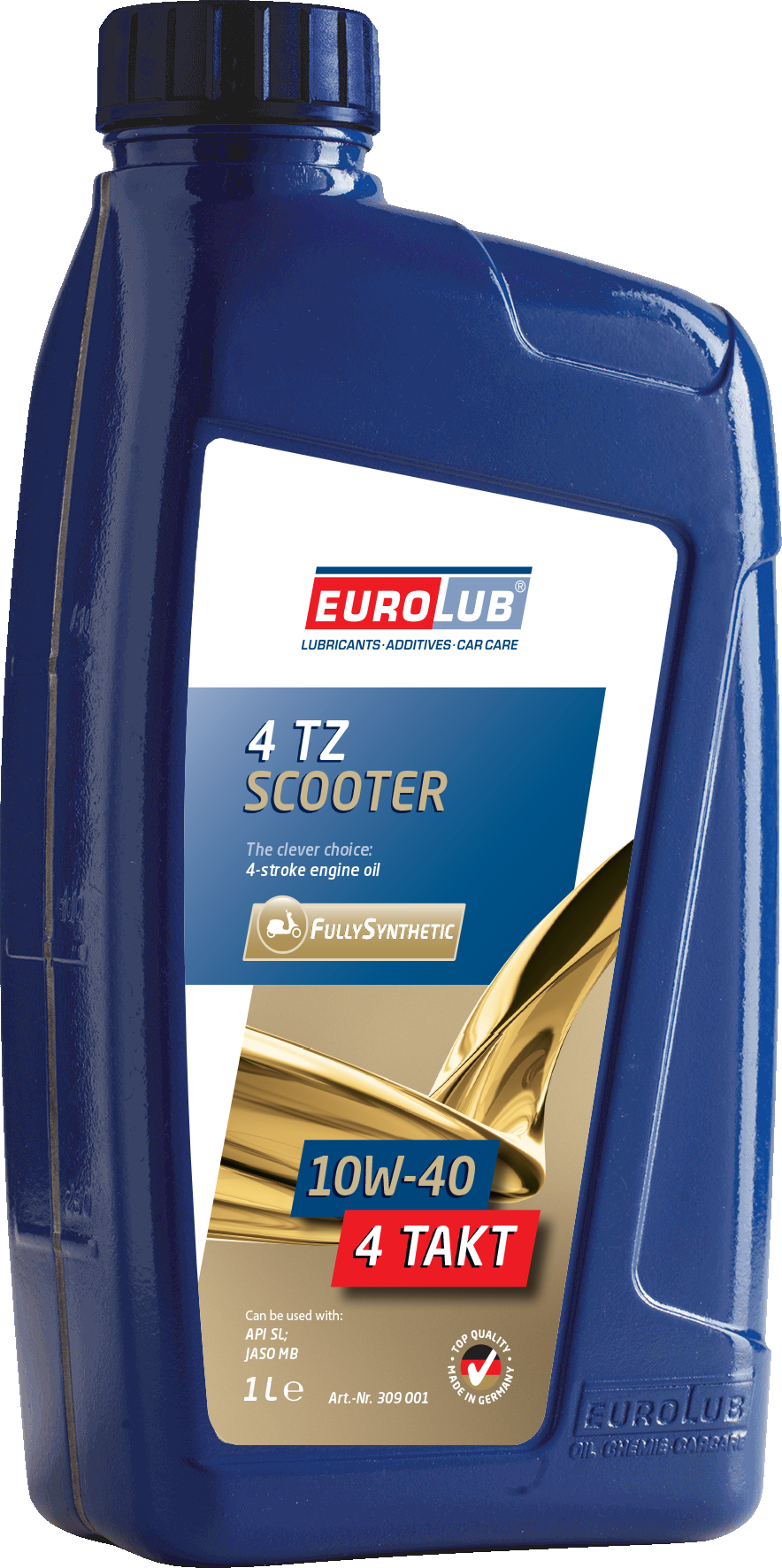 [HCM]Nhớt xe ga Eurolub 4TZ Scooter 10W-40 nhớt xe tay ga euro lub 10w40 nhớt tổng hợp xe ga--