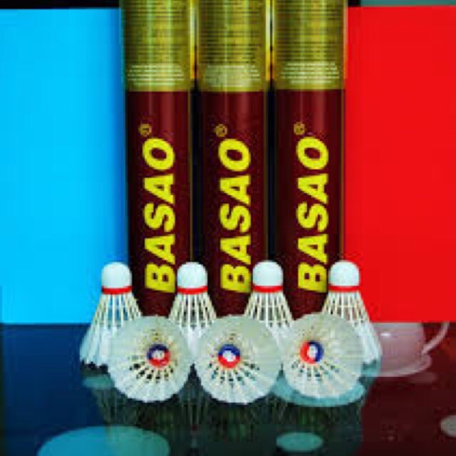 Quả cầu lông Ba Sao ( hộp 10 quả) chính hãng