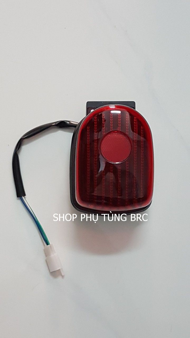 Bộ đèn hậu xe CUB đời mới ( chụp đèn màu đỏ ).