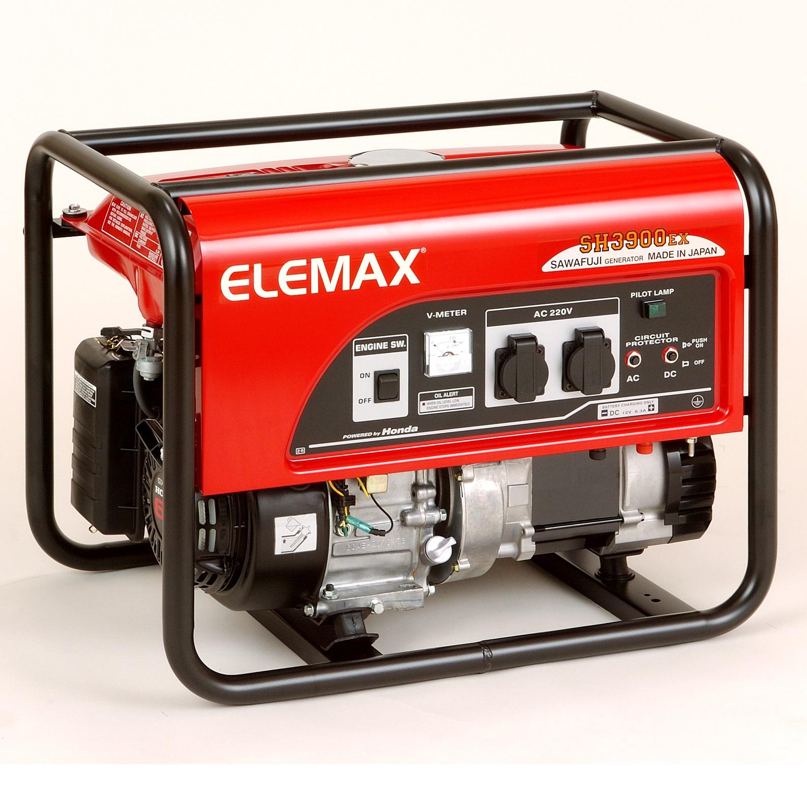 Máy Phát Điện Nhật Bản Chạy Xăng 2.8KVA Elemax SH3900EX